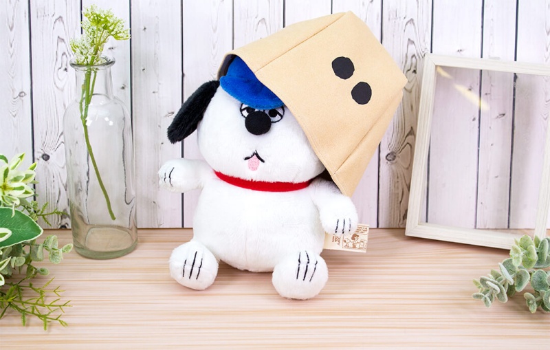 スヌーピー弟オラフみにくい犬コンテスト優勝紙袋ふっくら太っている