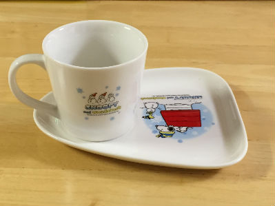 非売品 スヌーピーの食器セット ケンタッキーとコラボした冬のスヌーピーとウッドストックだよっ スヌーピー大好き女子が集めたスヌーピー 最新情報お届けするよ