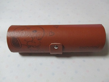 スヌーピーハグメガネケース1