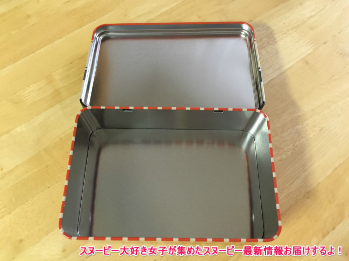 スヌーピー缶箱ブリキフリーボックス8-1
