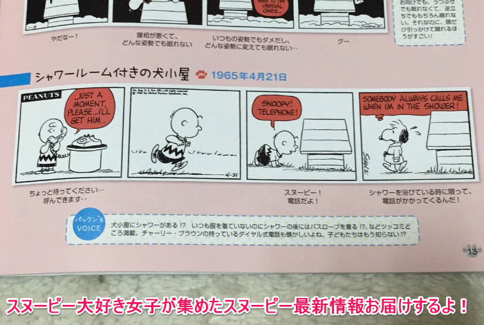スヌーピーのムック本15年夏号が欲しい女子へ 犬小屋特集 スヌーピー大好き女子が集めたスヌーピー最新情報お届けするよ