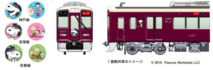 スヌーピー 阪急電鉄と初コラボ 犬小屋の電車で車掌になったよ スヌーピー大好き女子が集めたスヌーピー最新情報お届けするよ