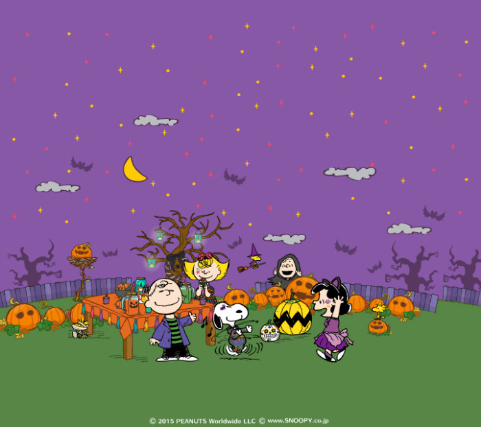 ハロウィンな10月の壁紙 Snoopy Co Jp 日本のスヌーピー公式サイト