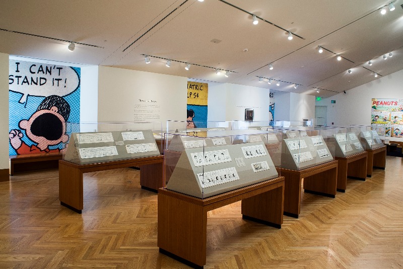 スヌーピーアメリカシュルツ美術館ミュージアム聖地ピーナッツ原画コミック1