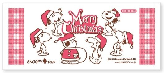 スヌーピータウンショップクリスマス2018きょうだいパーティーサンタ変装5