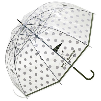 スヌーピー雨傘2020梅雨ビニール傘かわいい水玉ドット旗ピーナッツ透明4