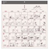 スヌーピー壁掛けカレンダー2021年ピーナッツコミック吹き出しかわいい楽天4