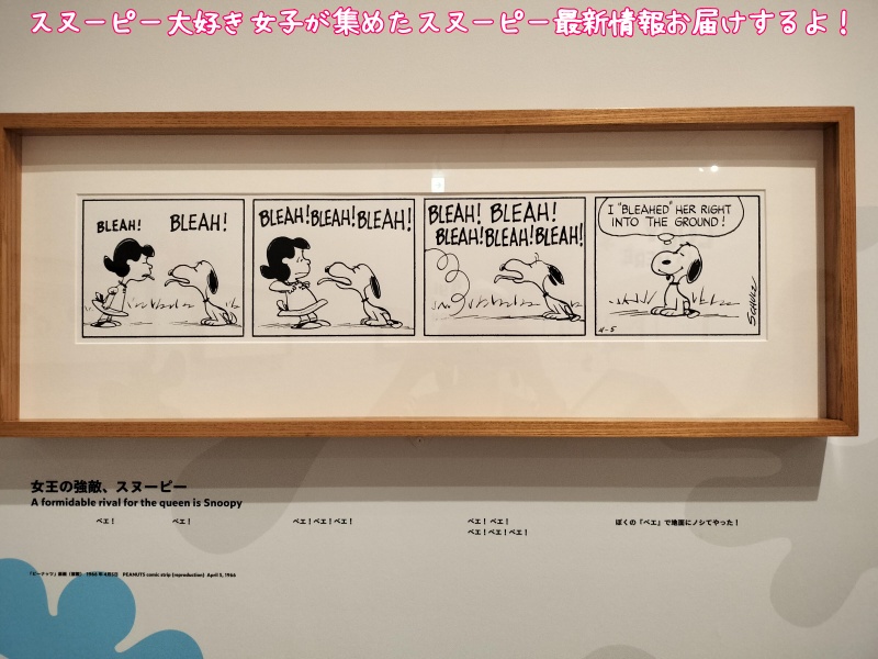 スヌーピーミュージアム東京南町田企画展第7回テーマ今こそルーシー8