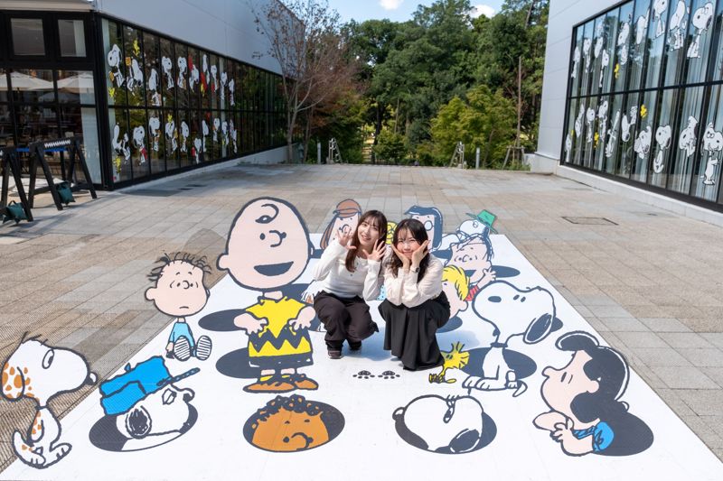 スヌーピーミュージアムトリックアートピーナッツギャング