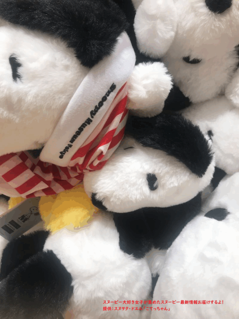 ブラウンズストアのスヌーピーウォールのアップ