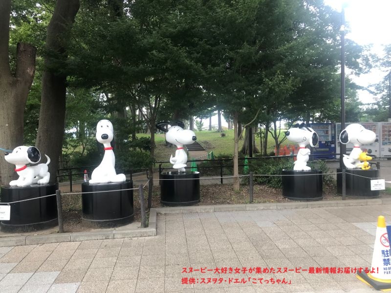 スヌーピーミュージアム鶴間公園入口付近