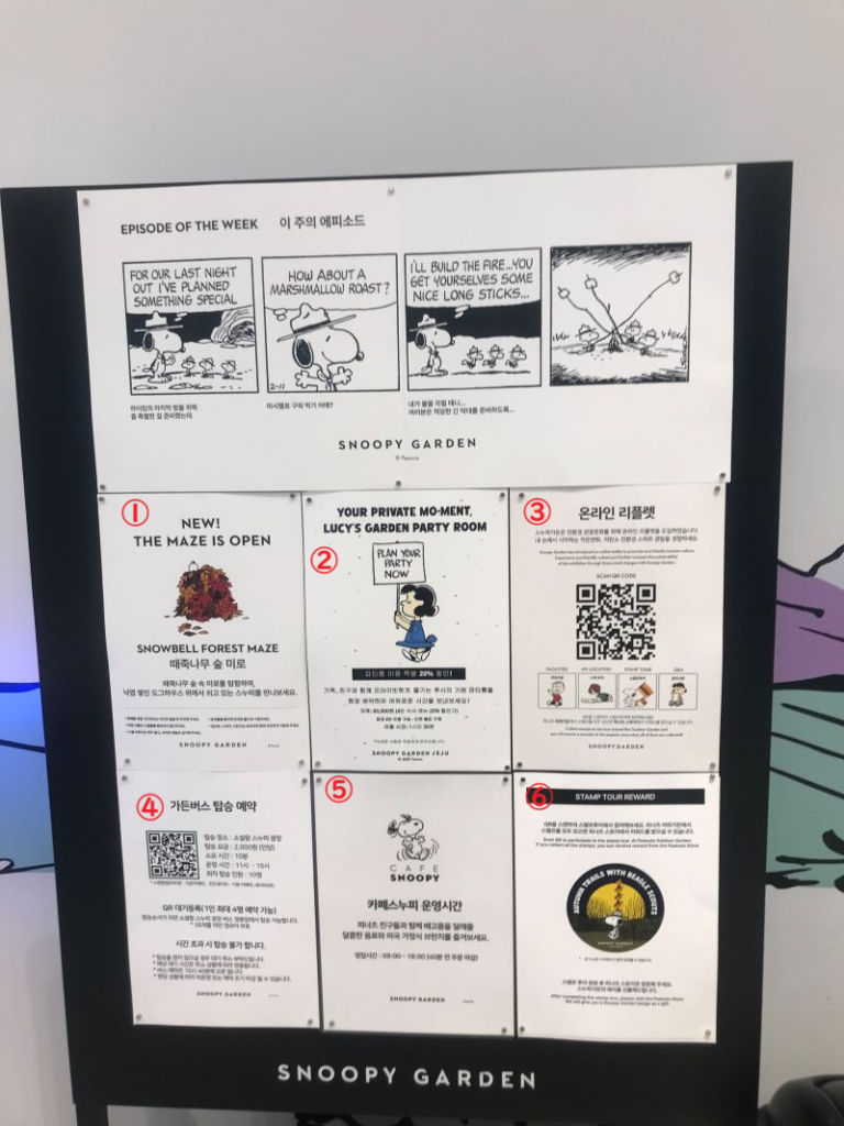 スヌーピーガーデン・インフォメーション