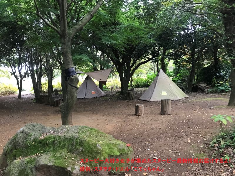 スヌーピーガーデン・ビーグルスカウトキャンプとテント2