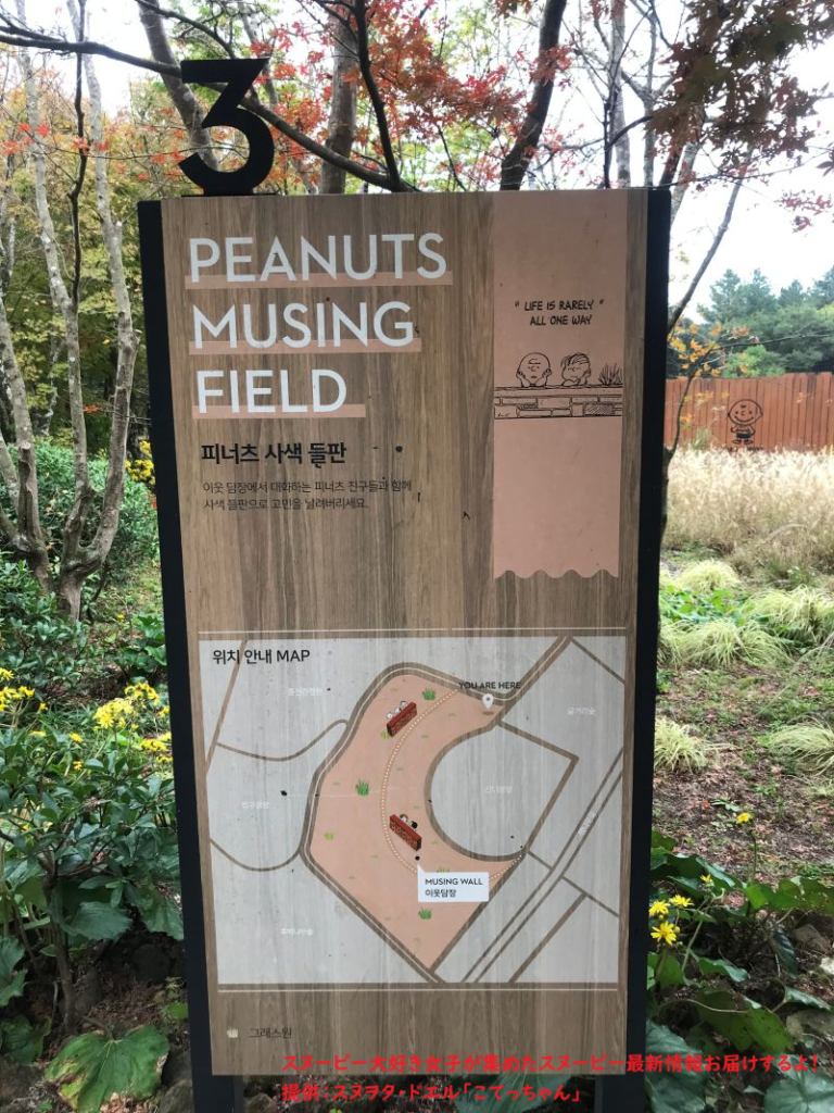 スヌーピーガーデン・PEANUTS MUSING FIELD