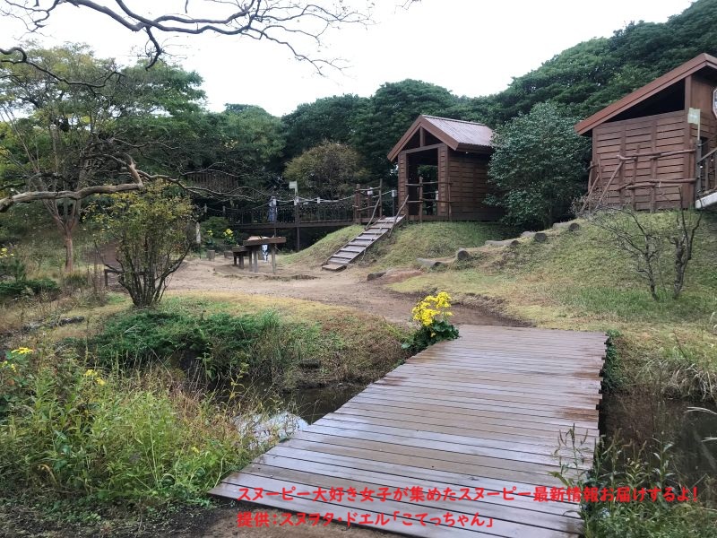 スヌーピーガーデン・ビーグルスカウトの小屋