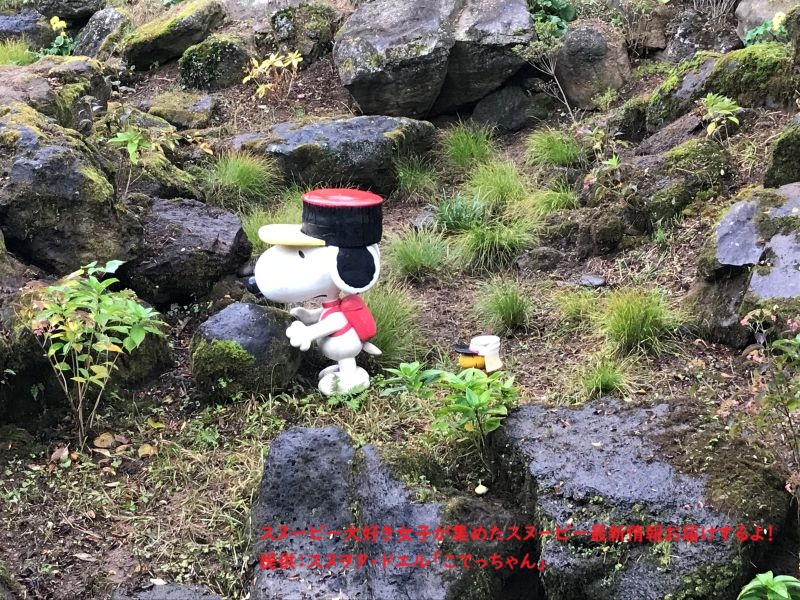 スヌーピーガーデン・ビーグルスカウトスヌーピー