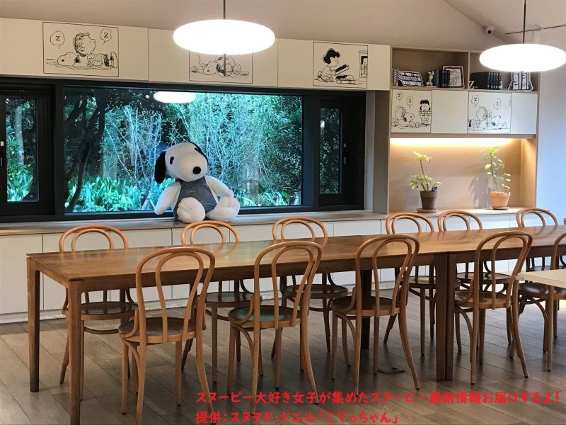 スヌーピーガーデン・Lucy's Lemonade Cafeとスヌーピー