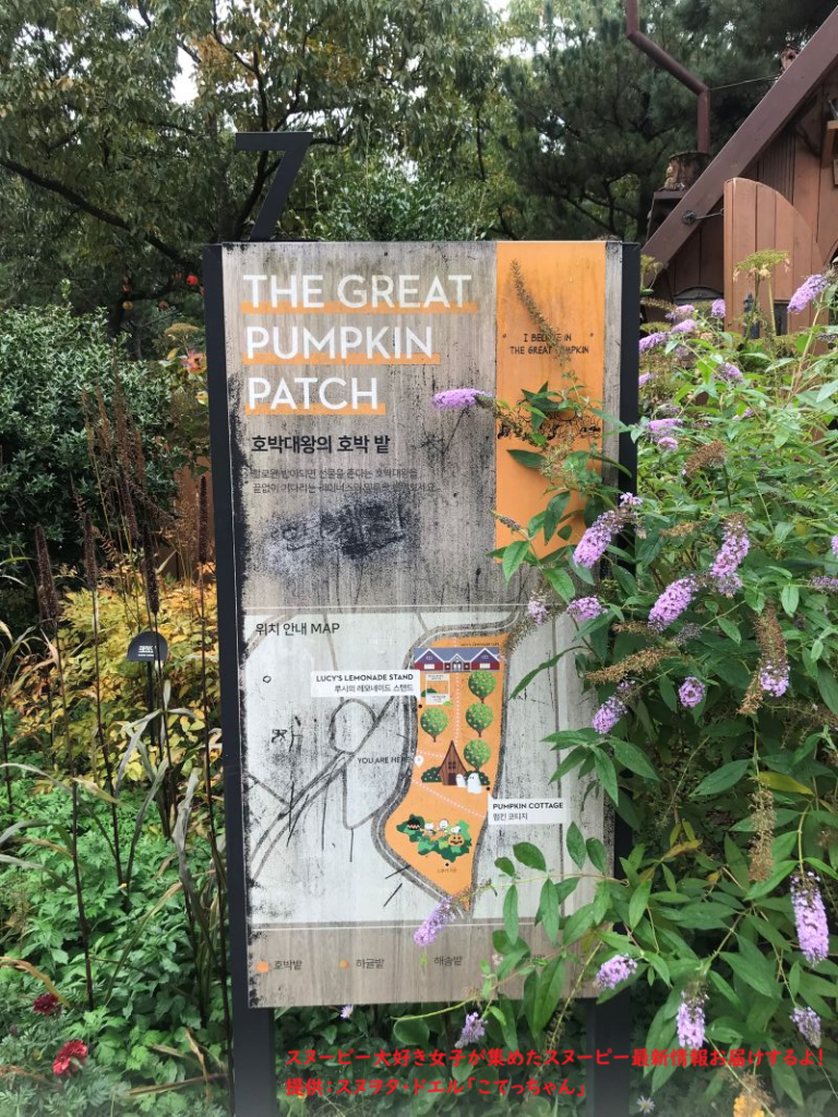 スヌーピーガーデン・7 THE GREAT PUMPKIN PATCH