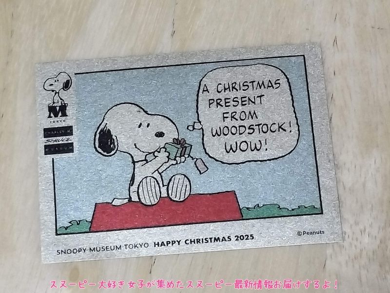スヌーピーミュージアムハッピークリスマス2025サンタクロース25