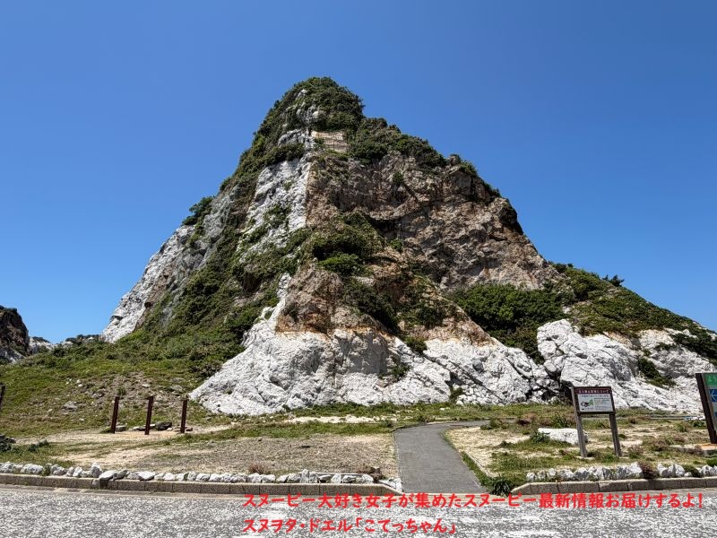 スヌーピー島 白崎海洋公園の石灰岩
