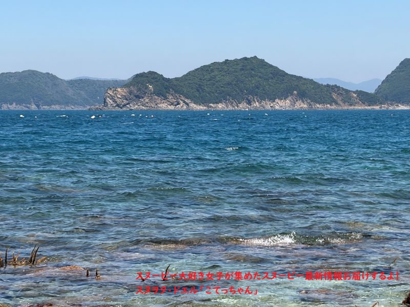 スヌーピー島 海辺から①